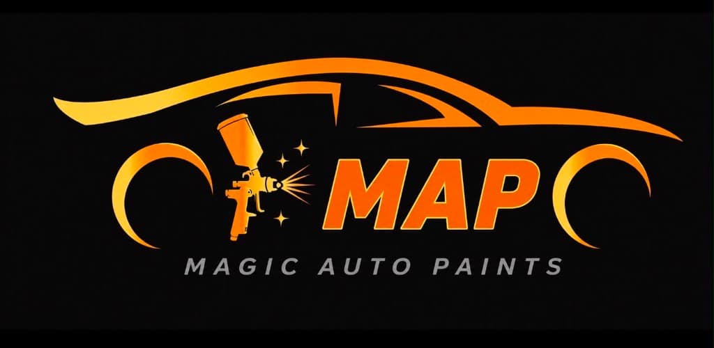 Magic Auto Paints logo